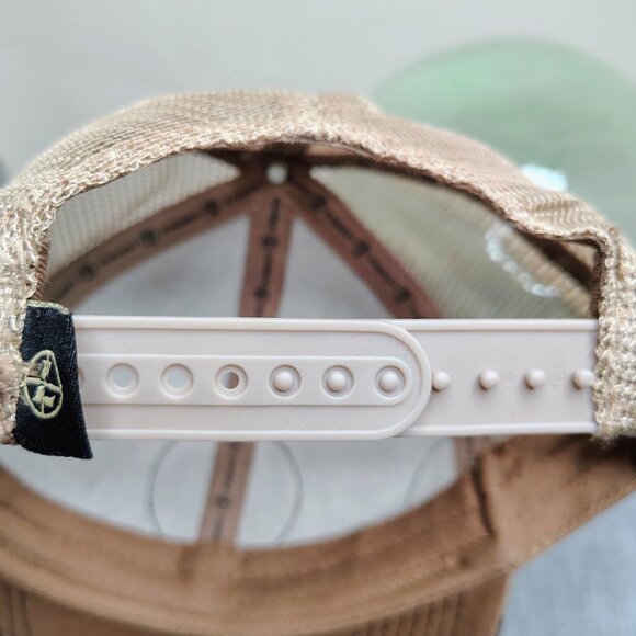 Leupold Optics Trucker Hat Cap Snap Back Tree Bark Camo Mesh Hunting Work Men's - Picture 12 of 12